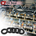 Set of 5 Rotary Shaft Oil Seals 25x45x7mm Nitrile Rubber 70 Durometer