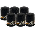Set of 6 Wix XP Engine Oil Filters for Ford Mazda Chrysler Dodge (GAS)