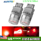 Set of 2 LED Brake Light Tail Bulbs for Make Model