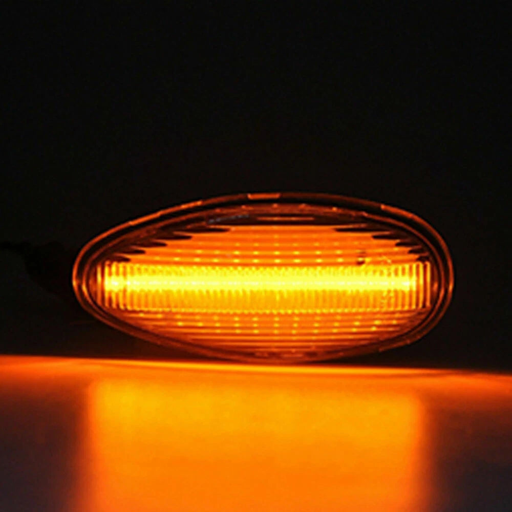Dually Bed Fender Side Marker Lights for Chevy Silverado GMC 2500HD 3500HD (2001–2014)