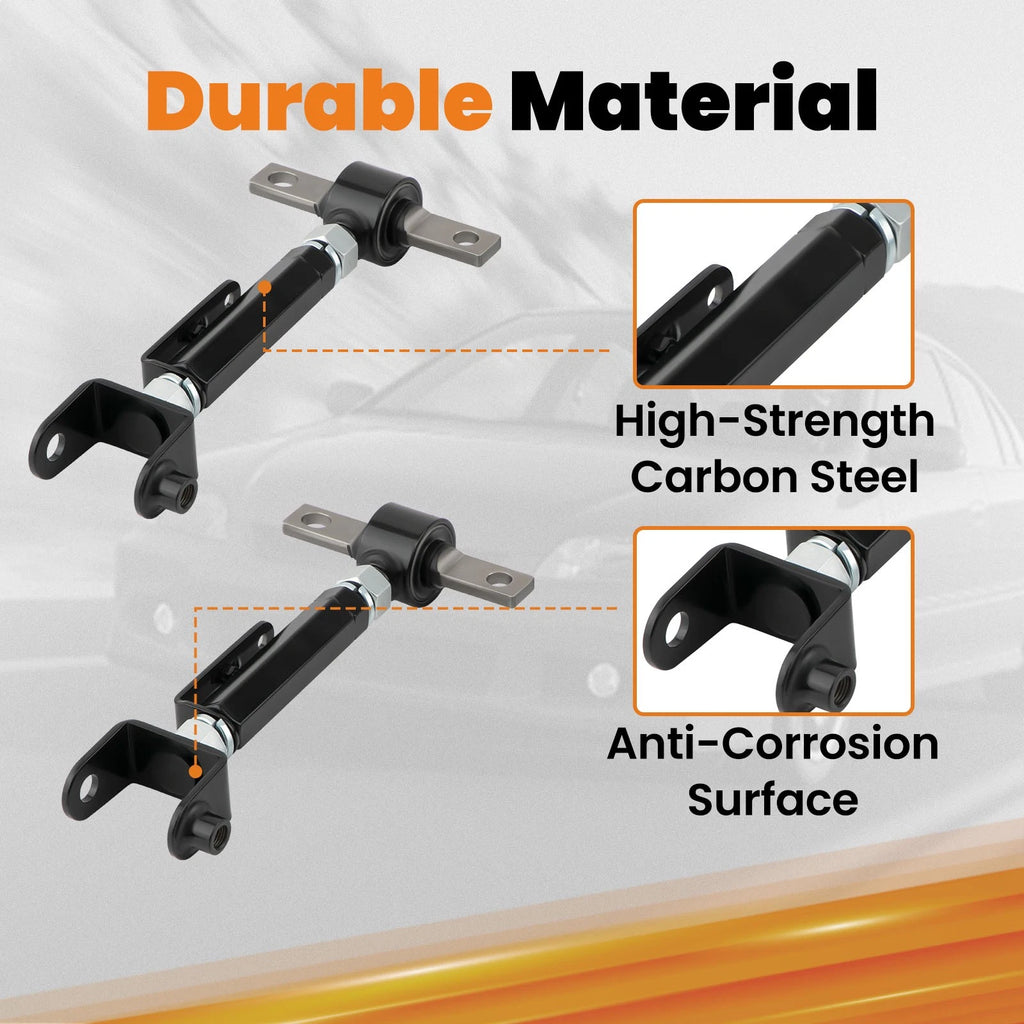 2X Adjustable Rear Camber Arm for Honda Civic SI (2001–2005) Acura RSX (2002–2006)