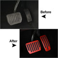 Silver Steel Brake Gas Pedals Protection Cover for Tesla Model 3 (2017-2023)
