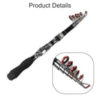 Ceramic Guide Fishing Rod with EVA Grip for Carbon Fiber (4 Length Options)