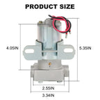 Low Pressure Electric Fuel Pump for Gasoline Carburetor (2013–2014)