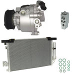 AC Compressor Kit With Condenser for Mitsubishi Lancer 2.0L 2.4L (2009–2010)