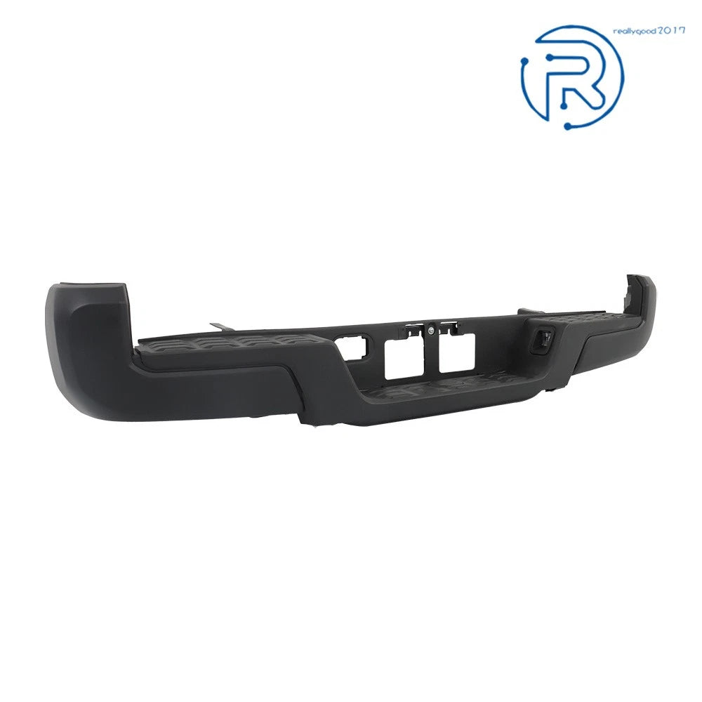 Rear Step Bumper for Toyota Tacoma (2016–2023) Powdercoated Black