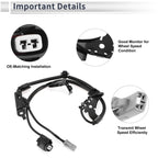 ABS Wheel Speed Sensor No. 8951630020 for Lexus GS 350 (2007–2011) 1 Pc Front Right
