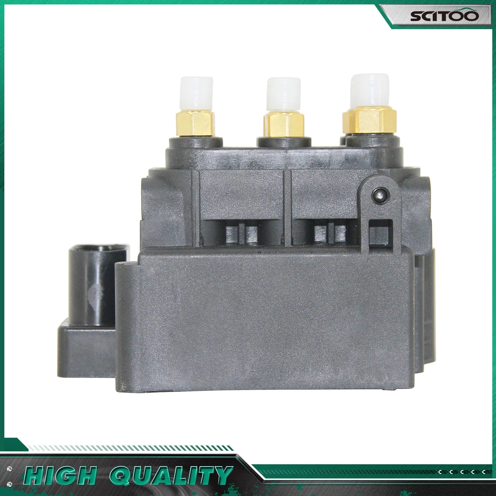 Air Suspension Solenoid Valve for Audi A6 C7 S6 A7 S7 A8 D4 (2014–2018) 4H0616013A