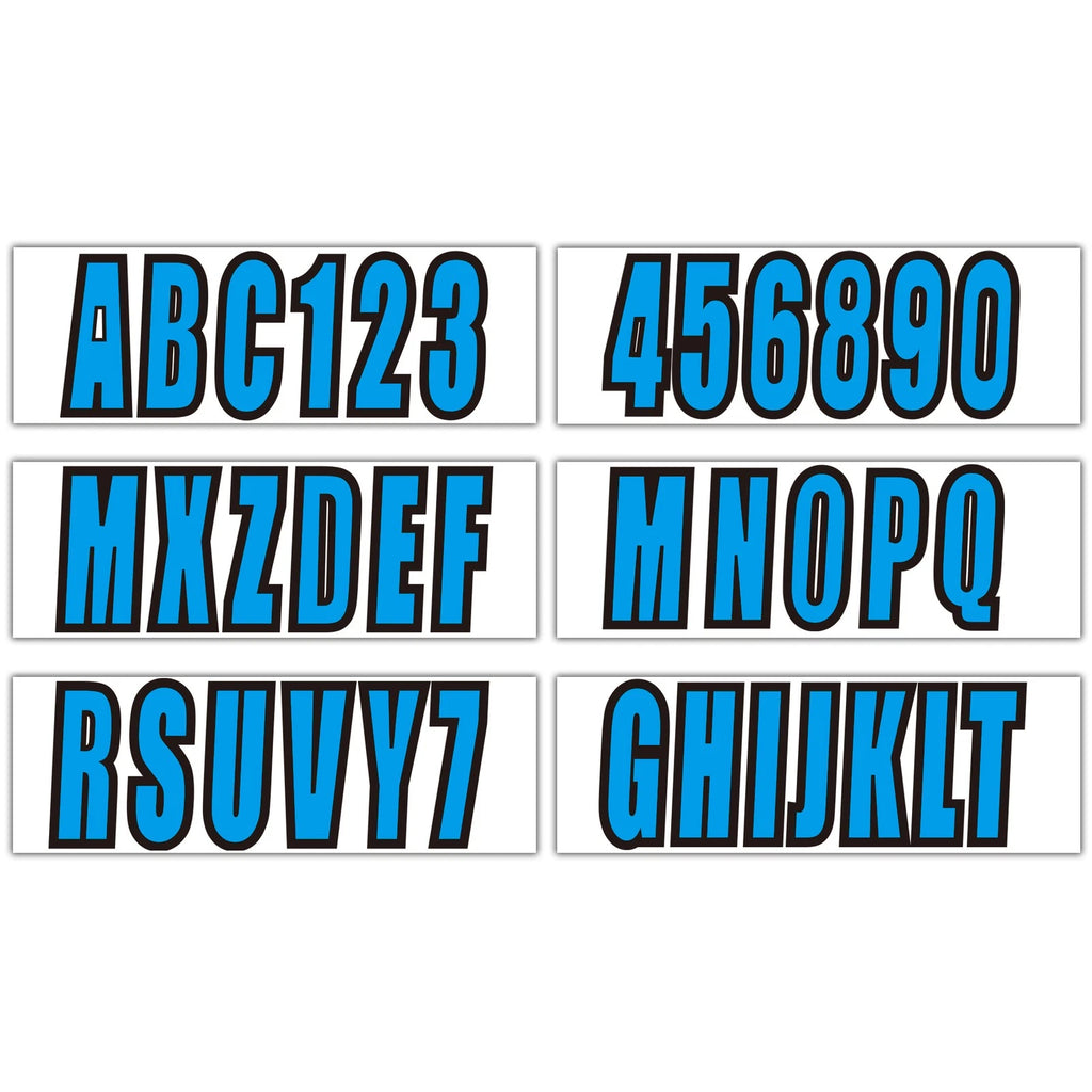 3" Custom Registration Decal Sticker for PWC Water Craft Jet Ski
