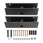 12" Steel Equalizer Hanger Kit for Dual Axle Trailer (2" Wide)