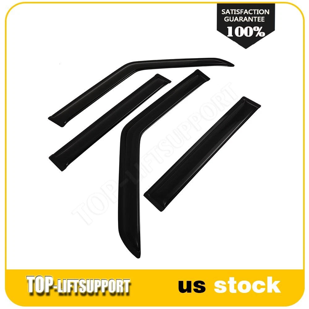 Wavy UV Window Visor Vent Shade for Jeep Cherokee (1984–2001)