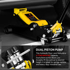 4 Ton Hydraulic Garage Jack for 8000lbs Capacity (4.5-20 in)