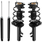 Set of 4 Quick Complete Struts & Rear Shocks for Ford Focus (2012–2013)