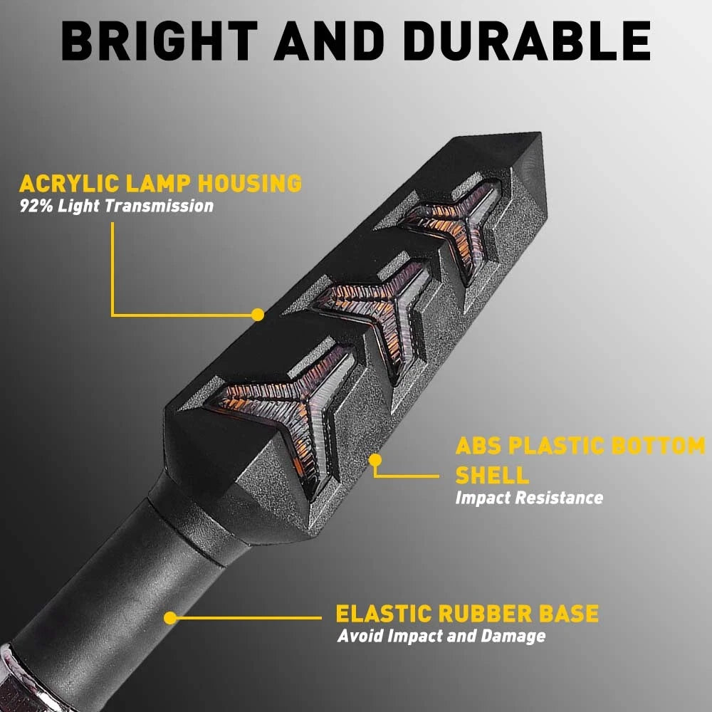 LED Turn Signals for Suzuki DRZ400SM DRZ400S (2000–2023)