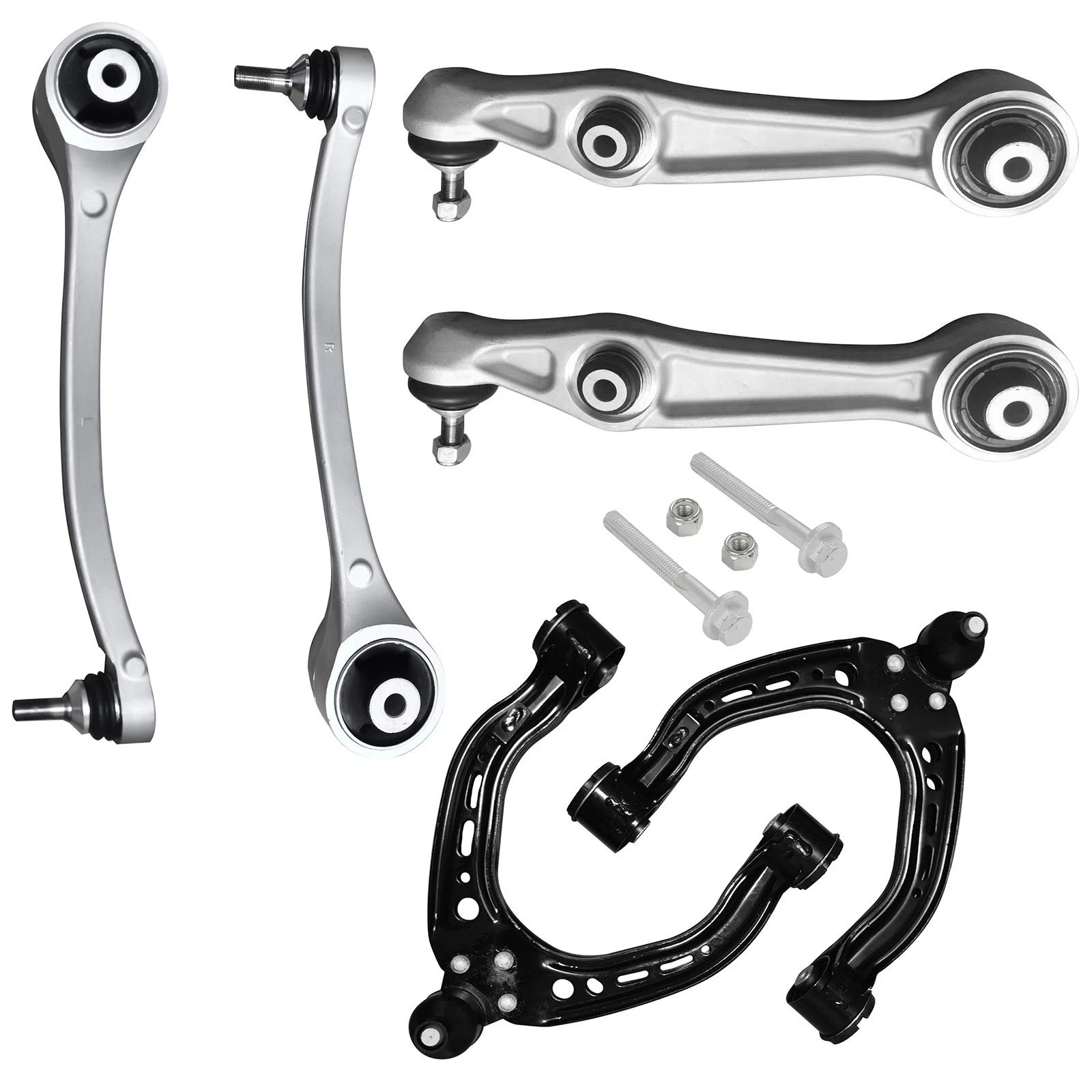 Set of 4 Control Arms w/ Ball Joints for Tesla Model S (2012–2021)