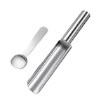 2X Meatball Maker with Scraper for Beef Chicken (Stainless Steel)