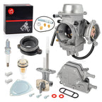 Carburetor Intake Boot & Fuel Pump Valve Petcock for Polaris Outlaw Predator 500 (2003–2007)