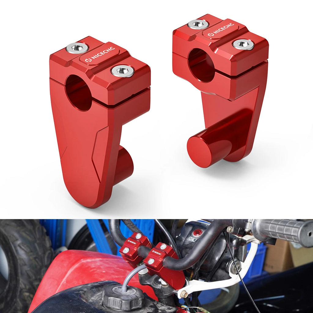 Handlebar Risers Clamps for Yamaha Blaster 200 Banshee 350 (200–2006)