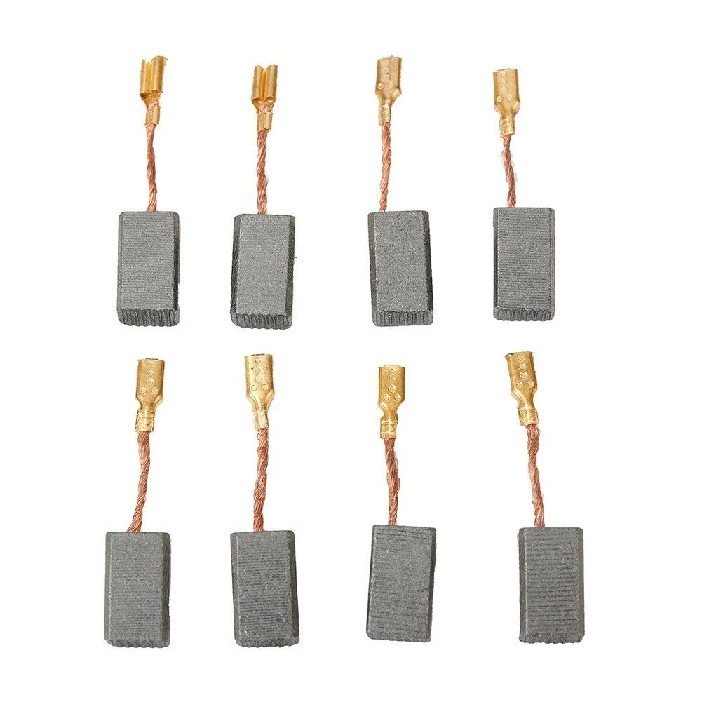 8x Carbon Brushes for Bosch Grinder GWS 7-100, 7-12, 57-100TE (6.5814mm)