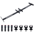 Set of 4 Retractable Golf Cart Seat Belts & Bracket Kit for EZGO, Yamaha, Club Car