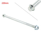M12x220mm Front Rear Wheel Hub Axle Shaft for Pit Dirt Bike ATV