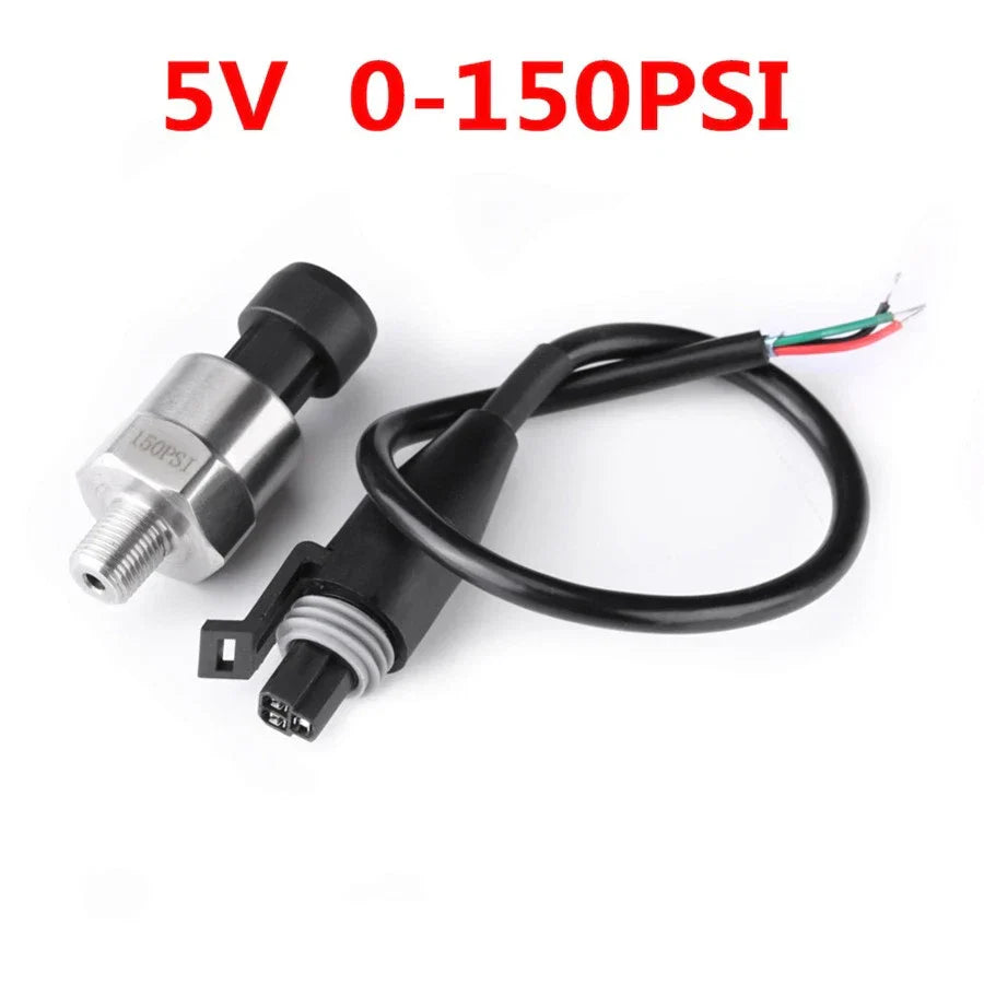 Stainless Steel Pressure Sender Gauge 0-150 PSI for Oil Fuel