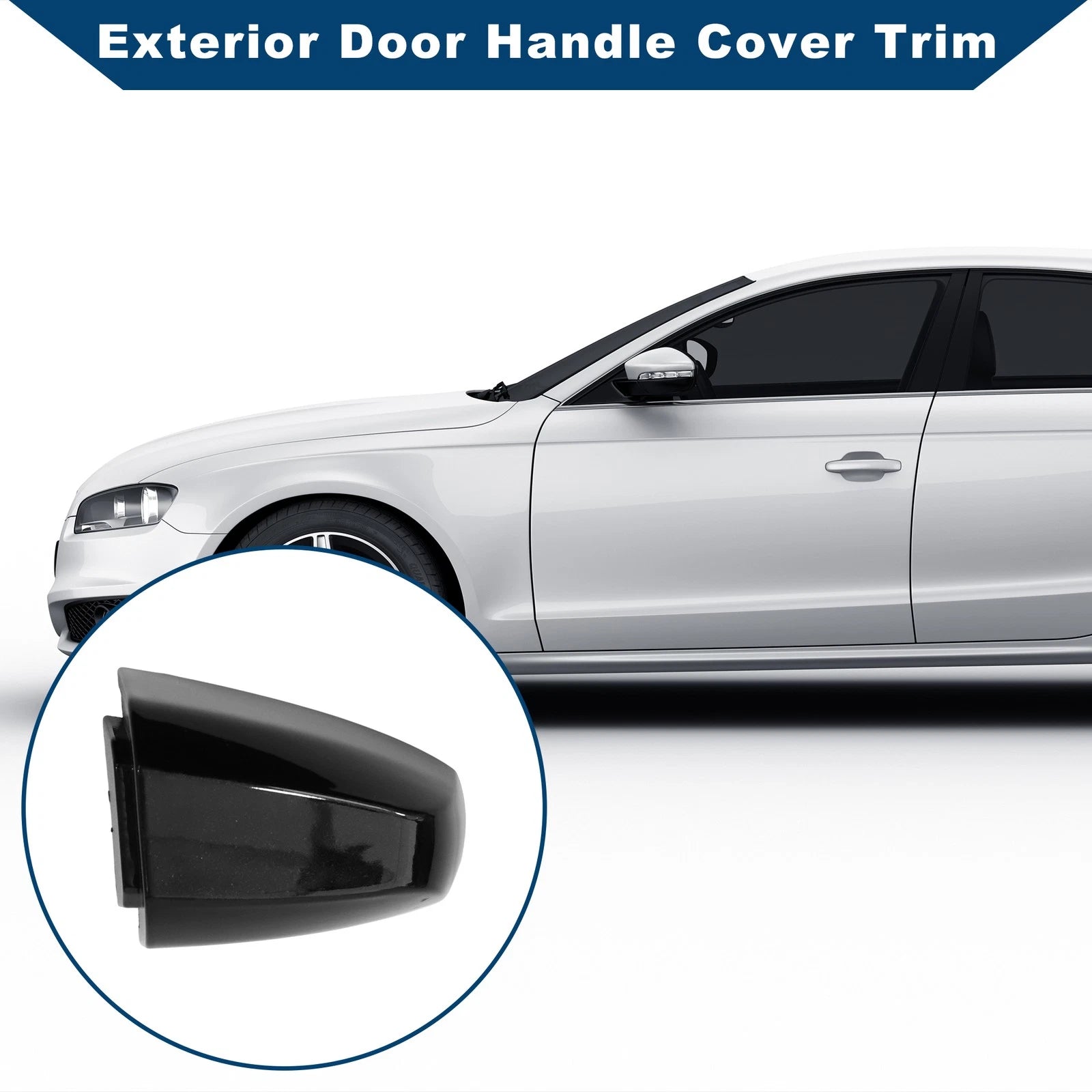 Exterior Door Handle Cover Trim for BMW X1 X2 X5 F15 X6 F16 (2014–2019) Blue ABS