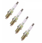 Set of 4 Spark Plugs BKR5E11 for Acura Kia Rio Mazda