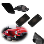 Front Bumper Signal & Fender Side Marker Lamp Cover for Jeep Wrangler (1997–2006)