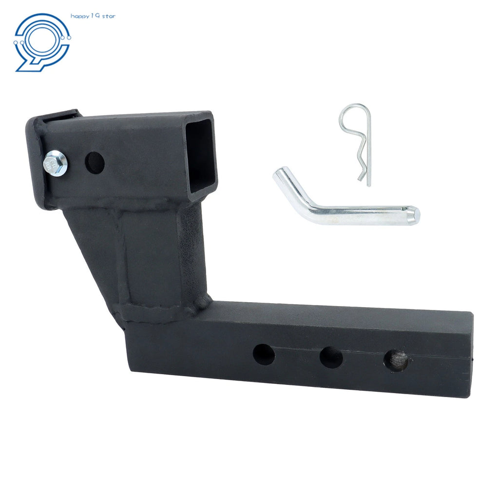 Trailer Hitch Riser for 2 Inch Receiver (6 Inch Rise/Drop)