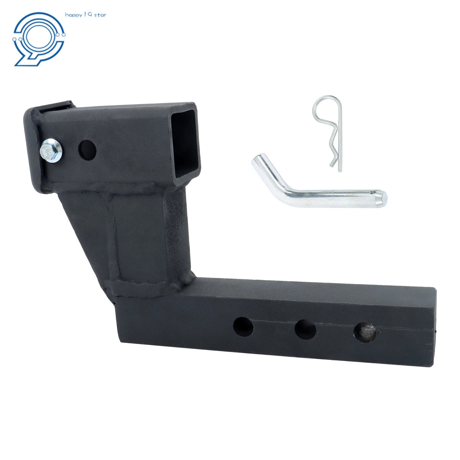 Trailer Hitch Riser for 2 Inch Receiver (6 Inch Rise/Drop)