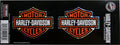 Bar Shield Decal for Harley Davidson Motorcycle (All Years)