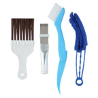 4X Fin Comb and Radiator Brush Kit for AC Cleaning