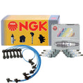 Set of 6 NGK Laser Iridium Spark Plugs for Lexus GS300 SC300 (1993–2005)