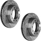 Front Brake Disc Rotors for Ford F450 F550 Super Duty (2005–2016)
