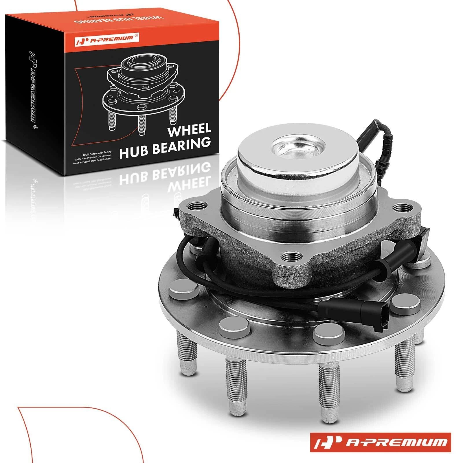 Front Wheel Hub & Bearing Assembly for Chevy Express Savana (2003–2023)