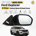 Power Side Mirror for Ford Explorer (2020–2024) Heated HD Camera Right 9 Pin