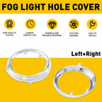 2X Fog Light Bezel Lamp Cover for Toyota Sienna SE (2011–2017) Chrome Trim