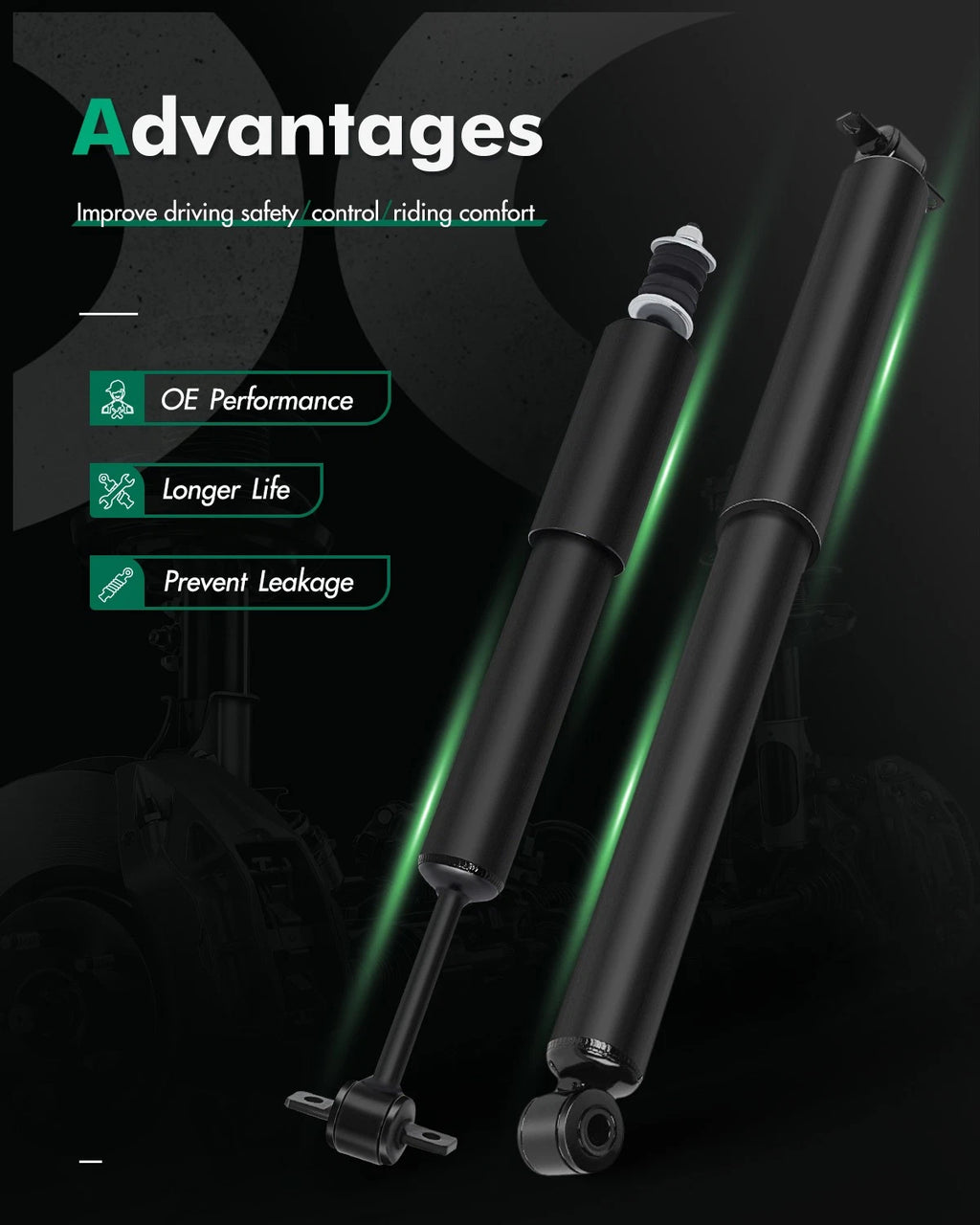 Set of 4 Front Rear Shocks Absorber Strut for Ford Explorer Mercury Mountaineer (1995–2005)