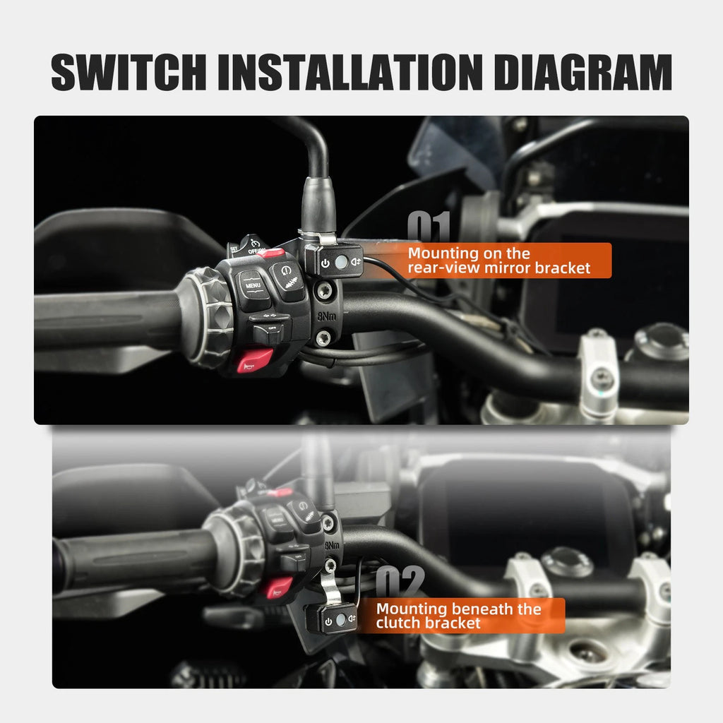 2X 100W LED Driving Spotlight Fog Lamp for Motorcycle (ECE-R10)