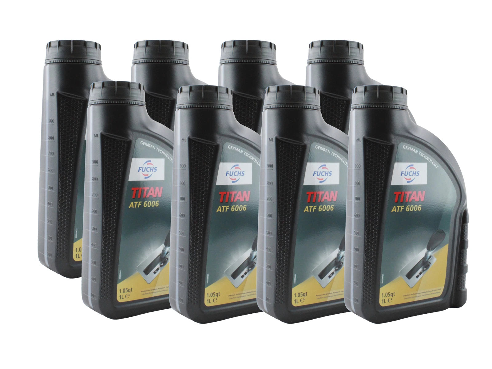 8X 1L Fuchs TITAN ATF 6006 Auto Transmission Fluid for Audi BMW Jaguar