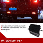 Set of 2 Smoked LED Fog Lights for Toyota Land Cruiser Prado (2010–2019)
