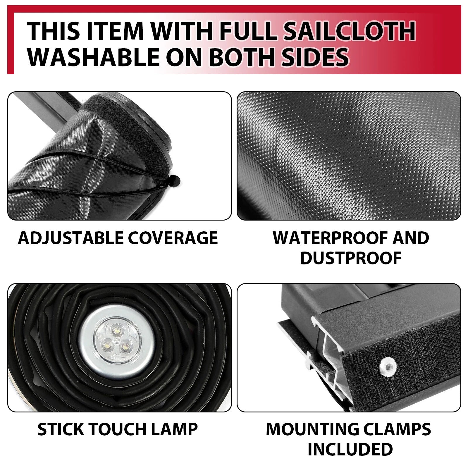 Soft Roll-Up Tonneau Cover for Chevy Silverado Sierra 1500 (1988–2007)