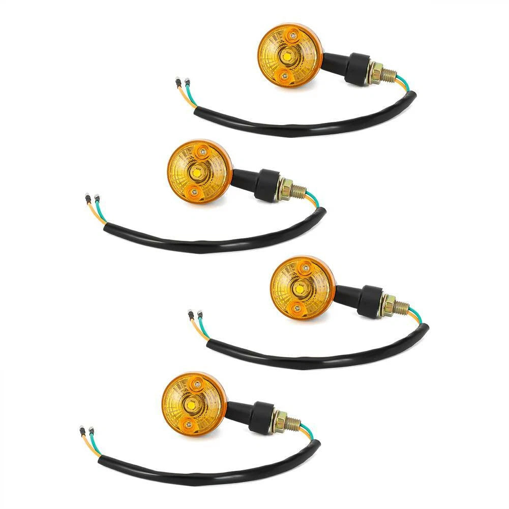 Set of 4 Motorcycle Indicators for Universal Models (6V)