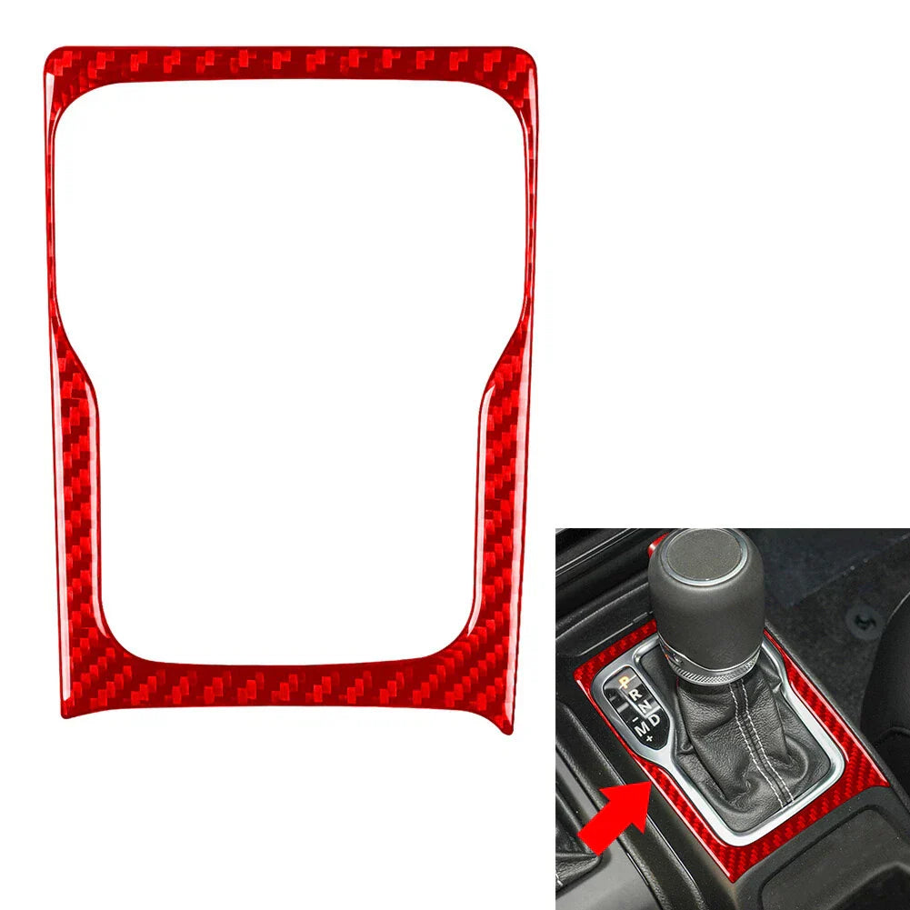 Gear Shift Panel Cover Trim for Jeep Wrangler JL JLU Gladiator JT (2018-2023)