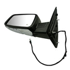 Left Manual Fold Heated Power Mirror 68147863AS for Ram 1500 2500 (2019–2023)