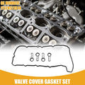 Engine Valve Cover Gasket Set Replacement for BMW 1 Series