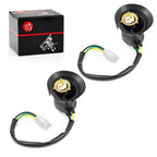 2 x Headlight Socket Cord for Yamaha Kodiak 400 YFM400A (1999–2002)