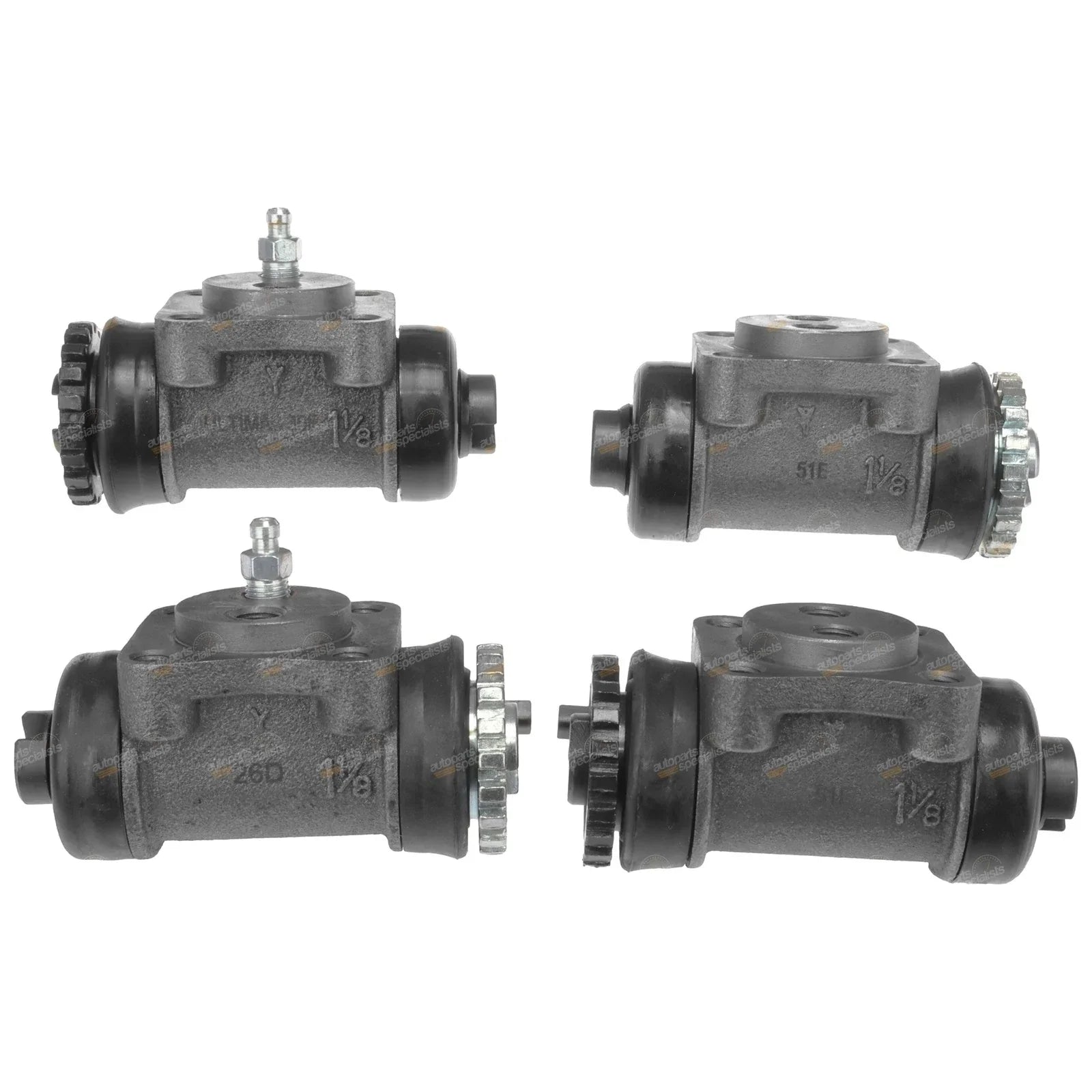 Rear Brake Wheel Cylinders Pair 2 x for Toyota Stout 4cyl 5R 2.0L (1972–1979)