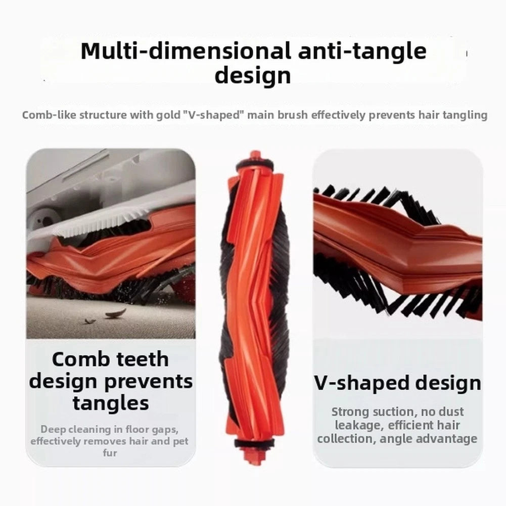 Main Roller Brush Set for Xiaomi H40 S40 S40C (Replacement)